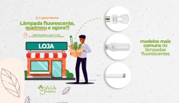 Lâmpada fluorescente, queimou e agora?!